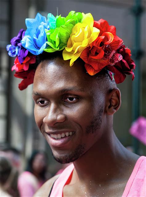 Thank you for 17 amazing years! Gay Pride Parade Nyc 2016 Flower Head Covering Photograph ...