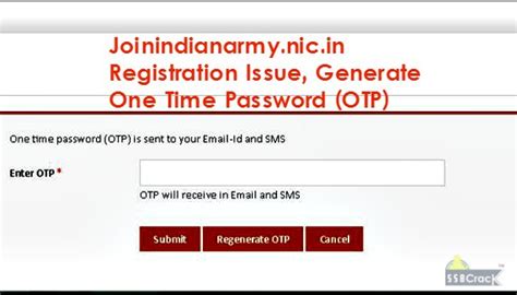 Before applying for indian army jobs, candidates are advised to ensure that they met the eligibility. Joinindianarmy.nic.in Registration Issue, Generate One ...
