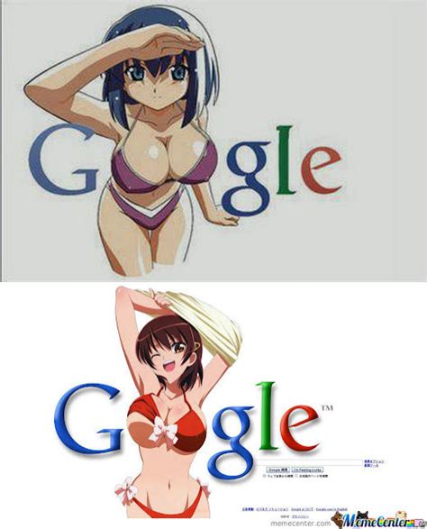 600+ vectors, stock photos & psd files. Google+Anime+Boobs= Noseblod by simple94 - Meme Center