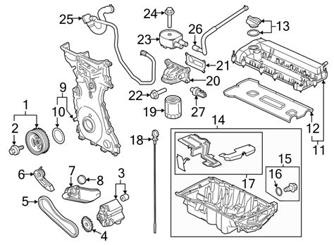 Ford fusion ecoboost engine oil change guide how to change the motor oil in a 2nd generation 2013 to 2016 ford fusion with the ecoboost 2.0l turbo (these filters should also fit the 1.5l, 1.6l and 2.5l i4 engines. Ford Transit Connect Engine Crankshaft Pulley. 2.5 LITER ...