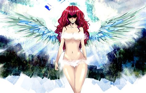 One of the main distinguishing features of anime (and consequently manga) is that it is a visual. anime, Anime Girls, Fantasy Art, Redhead, Wings, Original Characters Wallpapers HD / Desktop and ...