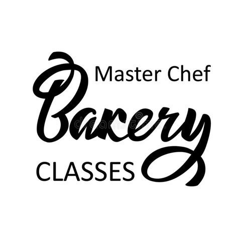 Master Chef Classes Bakery Studio Shop Lettering ...