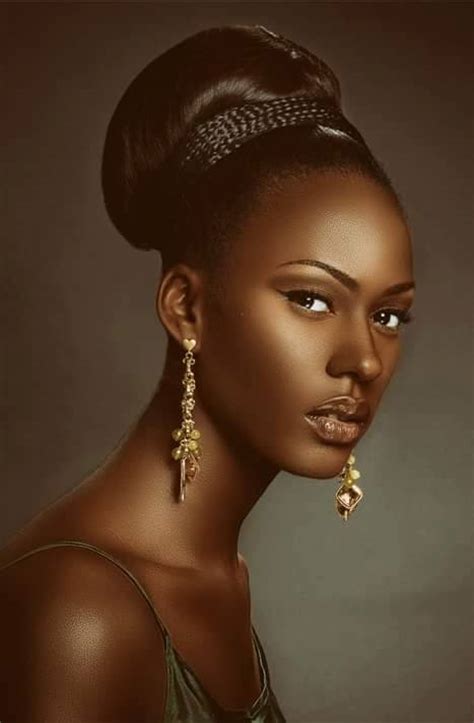 Africaines , belles grosses femmes. Femme noire