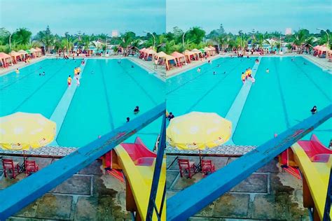 Bermain air sembari belajar di kolam renang. Tirta Mas, Waterpark dan Kolam Renang Tanjung Morawa yang ...