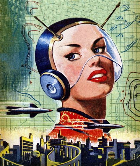 Retro space woman | Retro futurism, Retro art, Retro futuristic