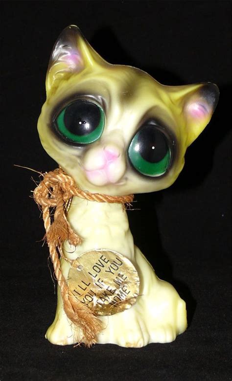 Other ways are getting wire casing from a hardware store (those are hard and the cat won't be able to chew through them as quick) or you could try putting something like cayenne. Vintage Pitty Kitty Wide Eyed Cat Figurine Hard Plastic ...