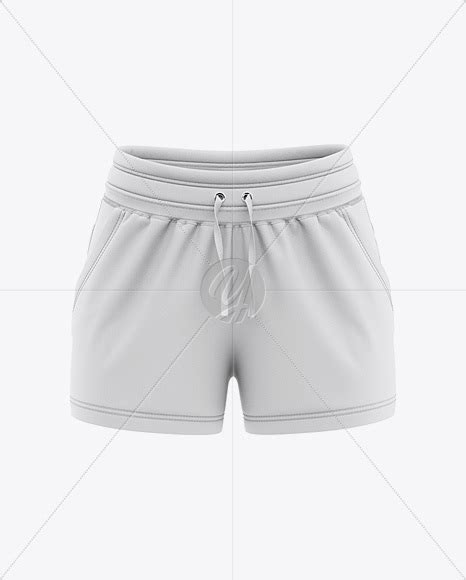 You can add a pattern, a logo, brand on the shorts via smart object layer. Women's Sport Shorts Mockup - Front View in Apparel ...