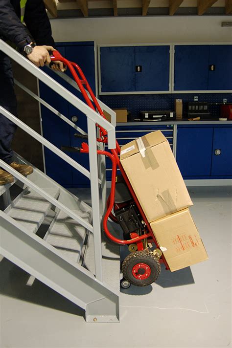 Related:stair climbing hand truck electric stair climbing dolly stair climbing cart powered stair climbing dolly stair climbing wheels. Stair Climbers - Powered/Manual - KDM Hire