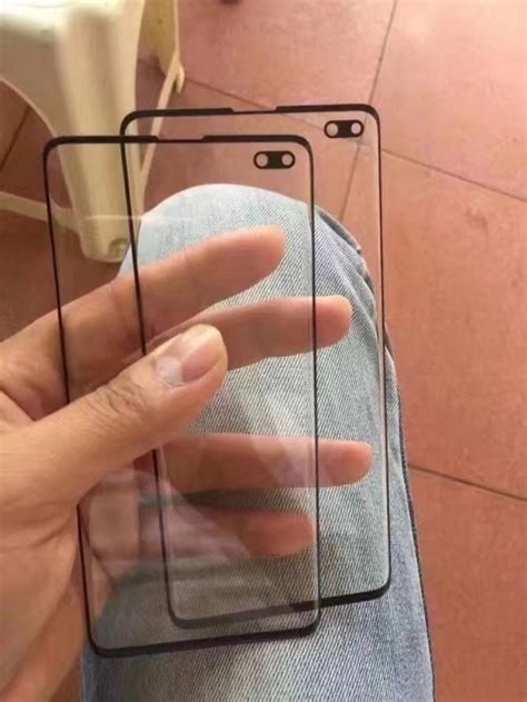 Galaxy s10 dual front cams don t offer substantially better portrait selfies sammobile. Samsung Galaxy S10 Plus front panels confirm pill-shaped ...