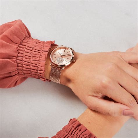 They are available in different levels of advancement these rose gold mk watch are guaranteed to offer high performance and durability. (100% Original) MICHAEL KORS Ladies MK3845 Porita Rose ...