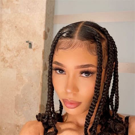 Coi leray inspired large knotless goddess braids with curly ends diy protective style tutorial. Halsadiya Beauty Blog - Beauty | Skincare | Lifestyle in 2021 | Beauty, Hair styles, Pretty ...