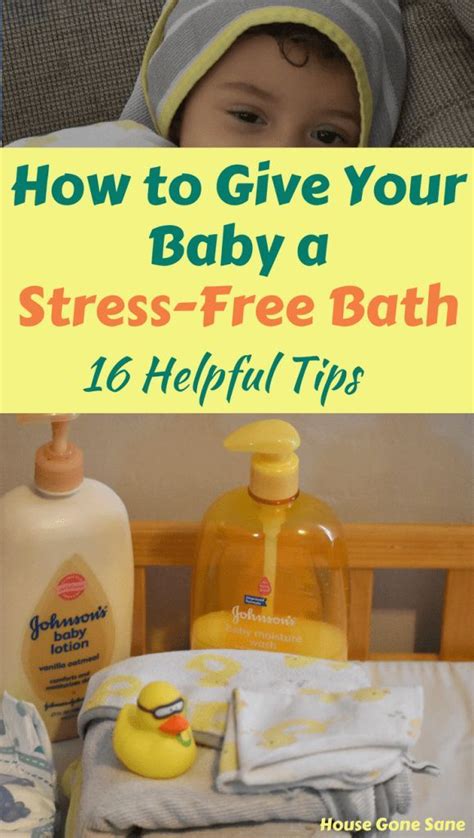 There are some important things to bear in mind to make sure your baby is safe at all times. 16 Tips for a Safer, Less Stressful Baby Bath Time | House ...