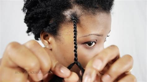 Wrap that piece around the ponytail's base. Senegalese Twist / Rope Twists Step By Step Tutorial Part ...