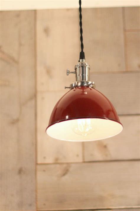 You find out about the new eu shipping rules & changes. Red Dome Industrial Pendant Lighting - 7 Inch | Pendant ...