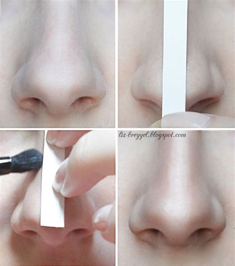 Then, put a line down each side of your nose, running from near the bridge down to the front part of the nostril. Easy Nose Contouring | Step by Step Tutorial