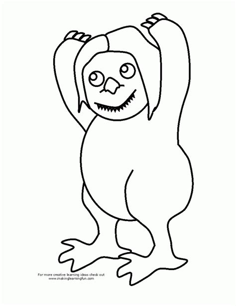 Im sorry free coloring pages art astounding where the wild. Where The Wild Things Are Printable Coloring Pages ...