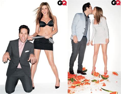 We can all breathe a sigh of relief, because after many failed relationships, our beloved jennifer aniston seems to have found the one! ROS.E.: Jennifer Aniston gets naughty with Paul Rudd, GQ ...