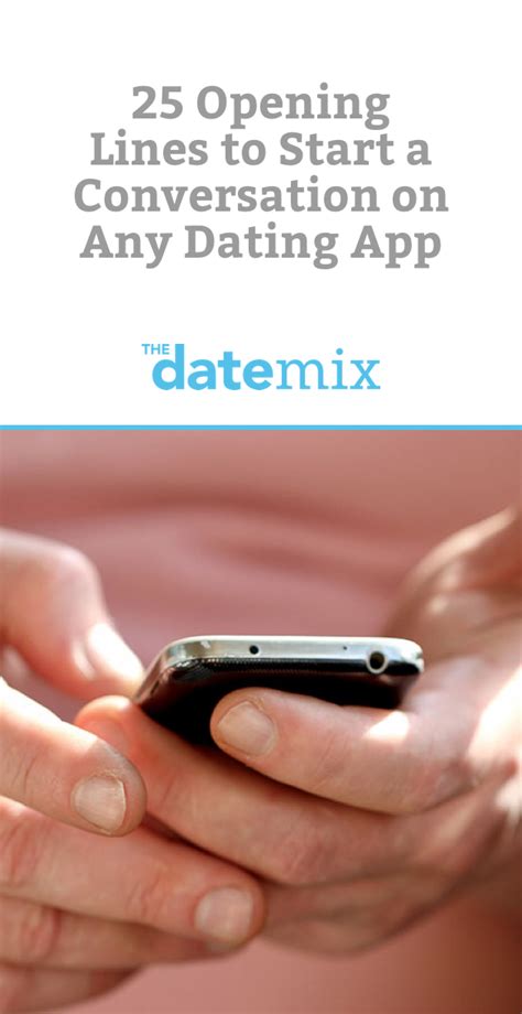 Now if you're looking for some ultimate funny online dating questions to start a conversation on dating apps, you needn't look too far. 25 Opening Lines to Start a Conversation on Any Dating App ...