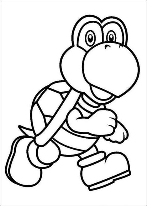 Mario now appears in many types of video games, such as racing, puzzle, role playing, fighting, sports, and others. coloring page Super Mario Bros - Super Mario Bros | Mario coloring pages, Super mario coloring ...