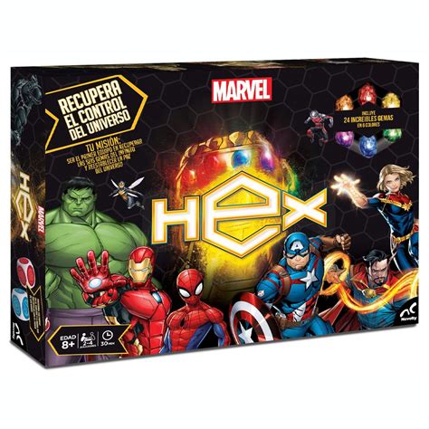 Las matemáticas no son la materia favorita de muchos. Juego de Mesa Marvel HEX - Novelty - Juguetes Didácticos ...