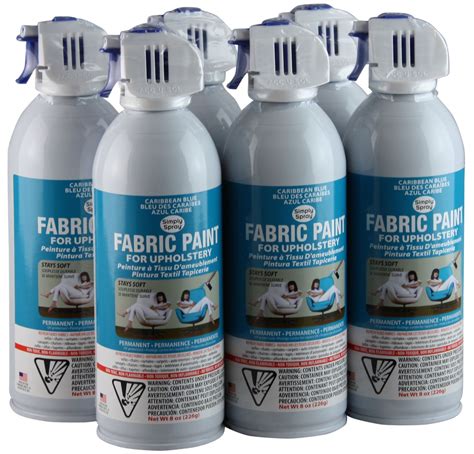 Carpet fabric paint | upholstery fabric paint. Simply Spray Upholstery Fabric Spray Paint 6 Pack ...