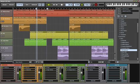 Download best professional music production software, daws, popular audio applications, virtual instruments and vst plugins. MuTools MuLab creative music studio software updated to v7.1