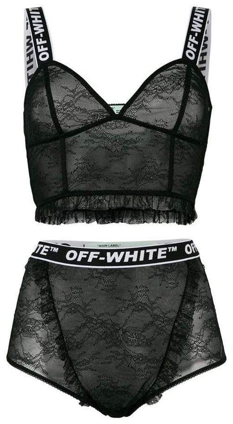 What is off white clothing? Off-White Brand Strap two-piece Set - Farfetch #off #white ...
