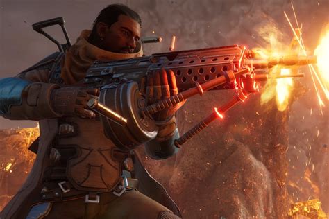 All legendary weapons found so far. Outriders terá crossplay, demo e upgrade grátis para a ...