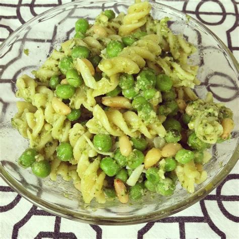 I will serve it with a big salad if i am going for a vegetarian meal, or it pairs really well with salmon or pork. Pasta with Pesto and Peas. The perfect summer pasta ...