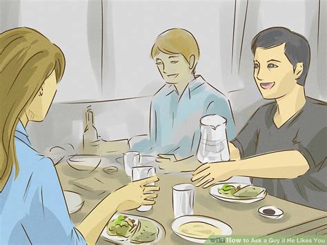 He loses track of time. 3 Ways to Ask a Guy if He Likes You - wikiHow