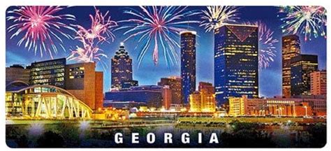 This unique and challenging program of study provides a quality interdisciplinary learning experience for. Atlanta Georgia 3D Fridge Magnet