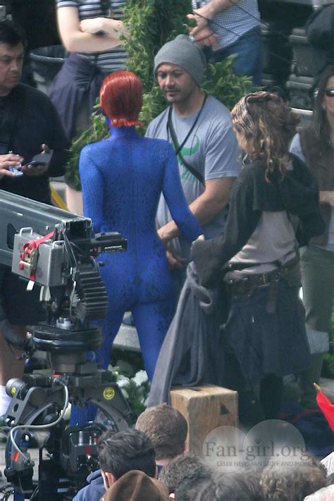 Connect with us on twitter. MORE J-LAW AS MYSTIQUE ON THE X-MEN:DOFP SET ...