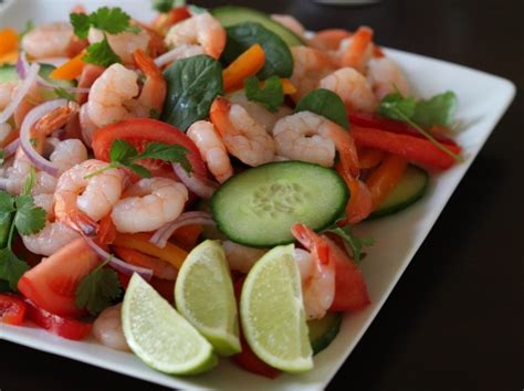 Carbohydrates are the only organic compound that living. Thai Prawn Salad - Super quick Asian inspired salad. (With images) | Fish recipes healthy, Salad ...