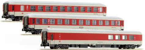 Art modeling cherish 2017 molly model LS Models Set of 3 Passenger cars of DB-AutoZug ...