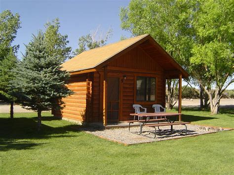 Mine was the only occupied cabin in the row of six; THOUSAND LAKES RV PARK & CAMPGROUND - Reviews (Torrey ...