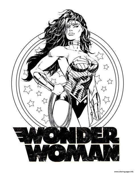 This is the piece i did for the wonderful charity national wonder. Wonder Woman For Adult Dc Comics Coloring Pages Printable