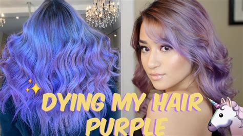 Even though i read a ton of articles about how what to expect and how to look on the flip side, it means i do need a lot more product than before. DYING MY HAIR PURPLE| How To Dye Your Own Hair - YouTube