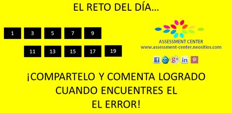 Los retos divertidos ya se han convertido en un medio de distracción y diversión muy usual en las redes sociales, cada día más usuarios entran. Reto del día, encuentra el error! #JuegosMentales #AssessmentCenter (con imágenes) | Juegos ...