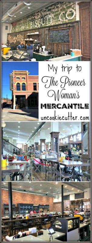 Come stop in, stay awhile, and leave with a smile! My Visit to The Pioneer Woman's Mercantile - Uncookie Cutter
