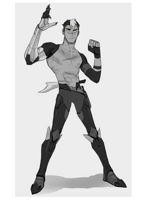 I wanted to practice drawing different eyes in the voltron style. Dark!shiro in galra commander outfit based on... | Shiro ...