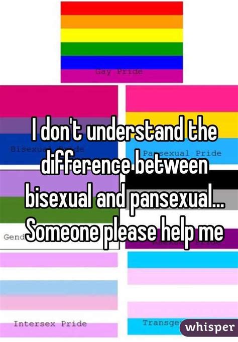 Seeing someone and having boyfriend or girlfriend is same thing. I don't understand the difference between bisexual and ...