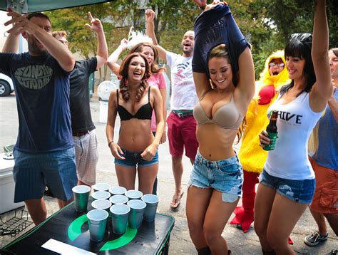 Cutest girls of russian federation are streaming this very minute! Naked Pong | Tailgating Ideas