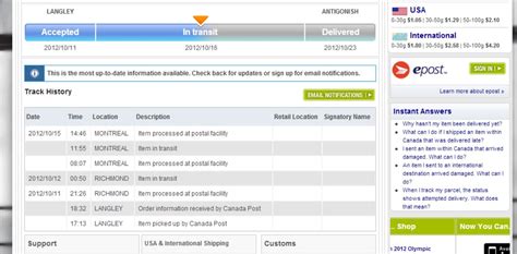 Enter pos daftar tracking number to check shipment progress, expected date and any other notification of delivery. Canada Post Tracking | Track a Canada Post Package