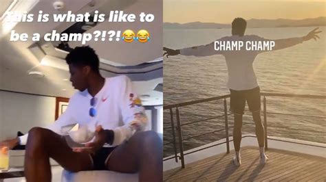 Maybe you would like to learn more about one of these? Giannis Antetokounmpo trolls brother Kostas over championship