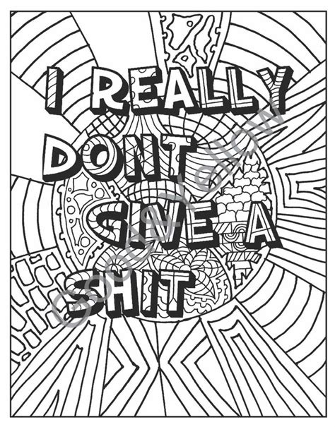 228 best swear word coloring images on Pinterest ...