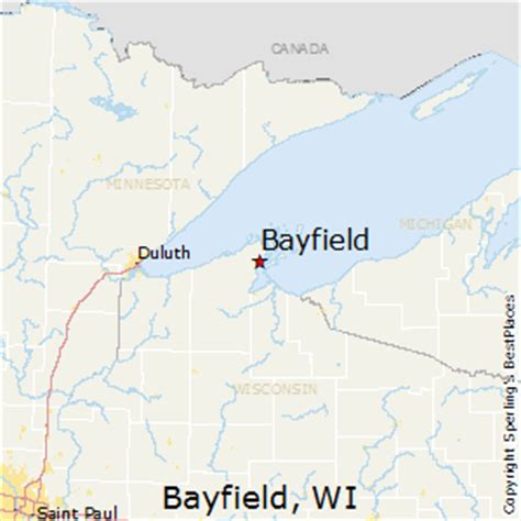 Average climate in bayfield, wisconsin. Best Places to Live in Bayfield, Wisconsin
