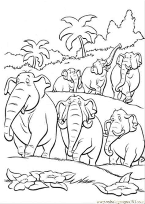 Check spelling or type a new query. Elephants In The Jungle Coloring Page - Free Forest ...