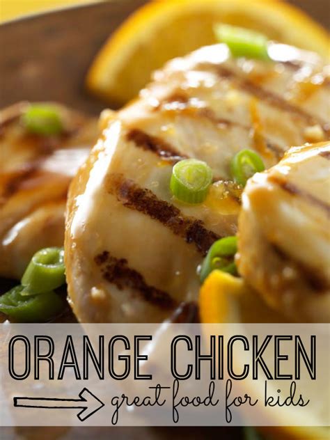 Winner, winner, healthy chicken dinner! Orange Chicken Recipe for Kids - My Life and Kids