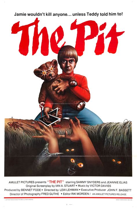 You are watching the movie the pit 1981 produced in canada belongs in category comédie, family , with duration 96 min , broadcast at netflix.10s.live,director by lew. Retro Poster: "The Pit" (1981) | Bloody Good Horror ...