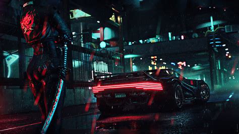 Cyberpunk 2077, video game art, samurai, video games. Confira um gameplay de Cyberpunk 2077 no Xbox! - Dorkstream